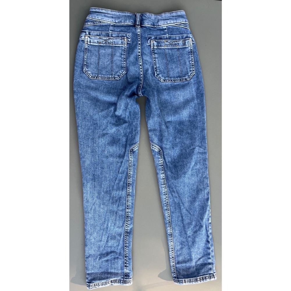 Anthropologie Pilcro Wanderer Midrise Relaxed Jeans Medium Wash 25 - Picture 4 of 8